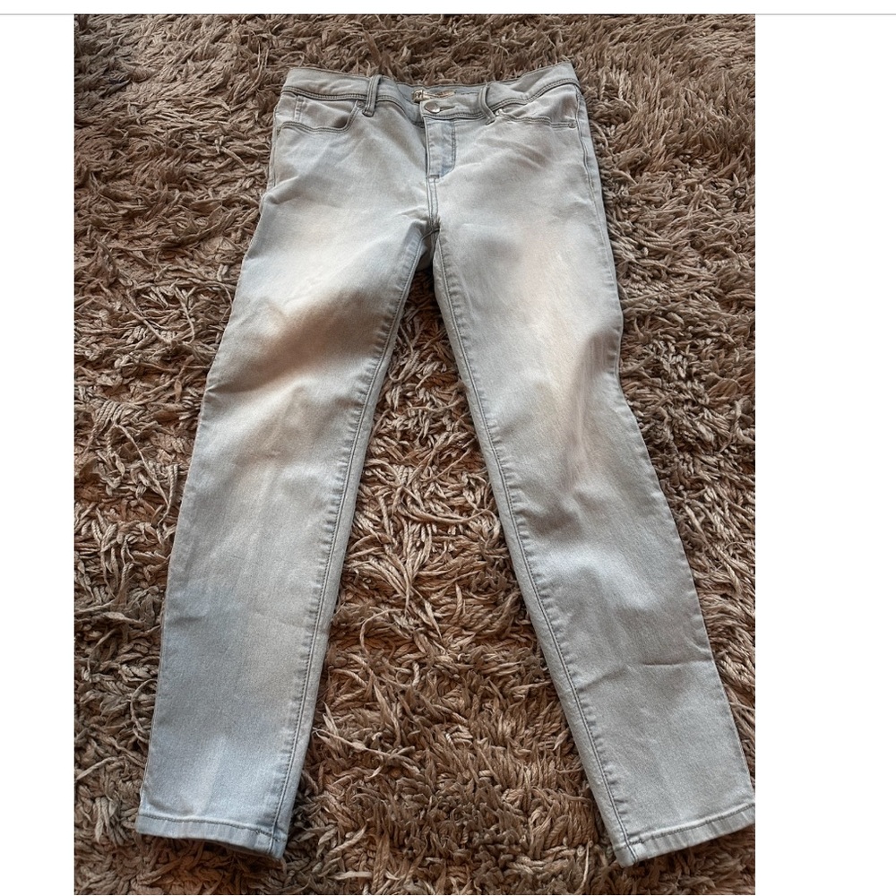 Free People light blue Women's Straight Leg Jeans